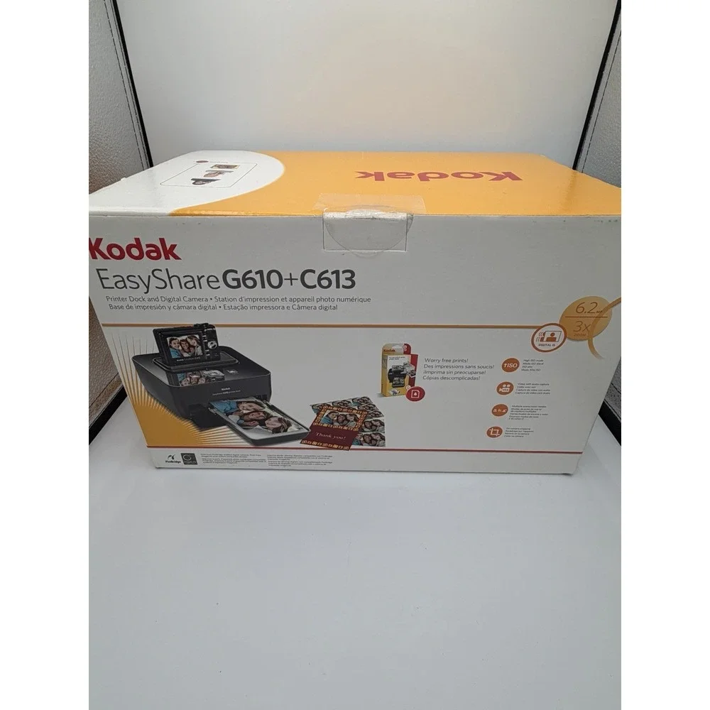 Kodak EasyShare G610 Printer Dock Open Box w Power Adapter No Camera